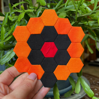 the shining mini quilt
