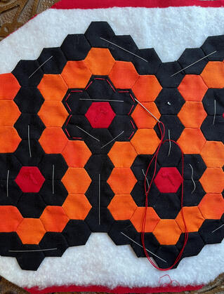 the shining mini quilt