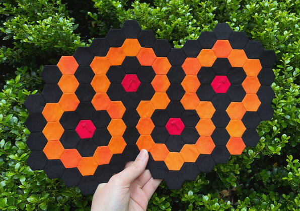 the shining mini quilt